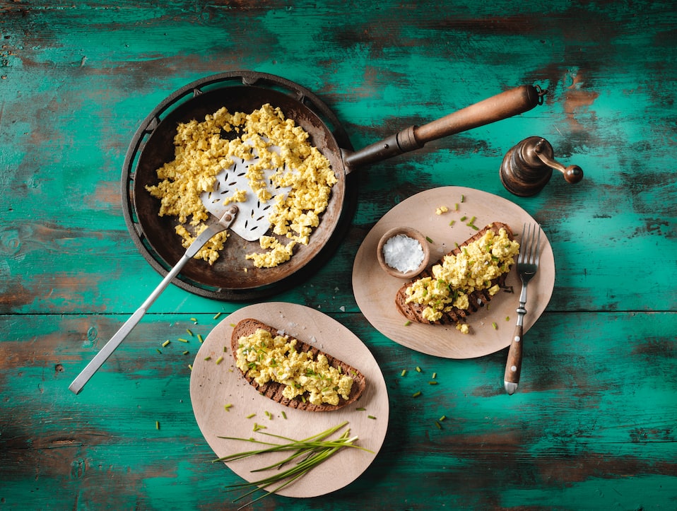 Scrambled Tofu - veganes Rührei