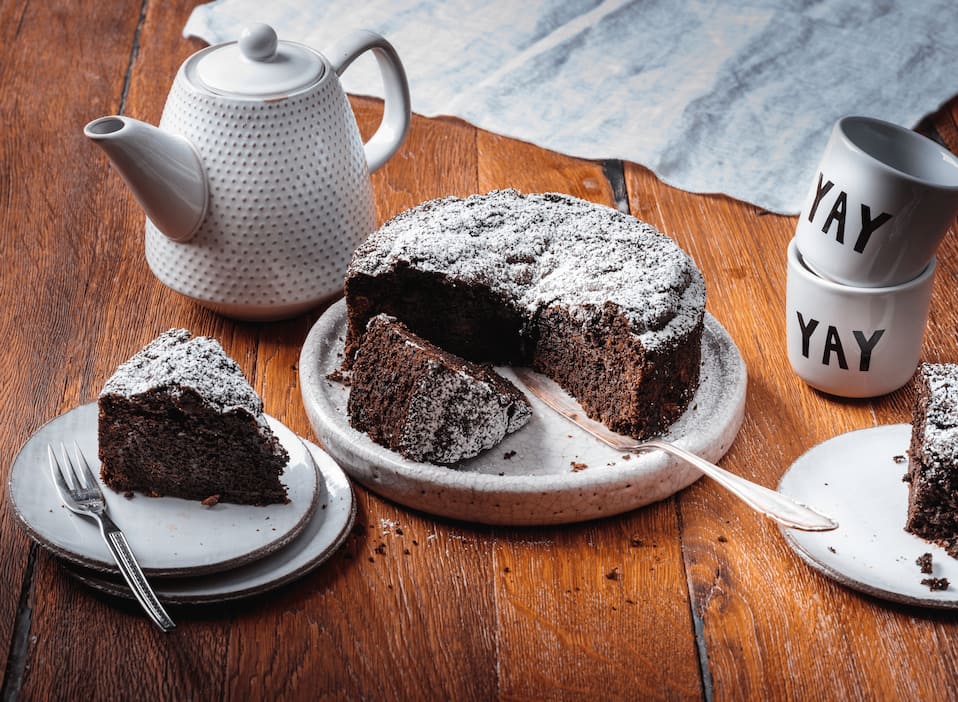 Veganer Schokokuchen