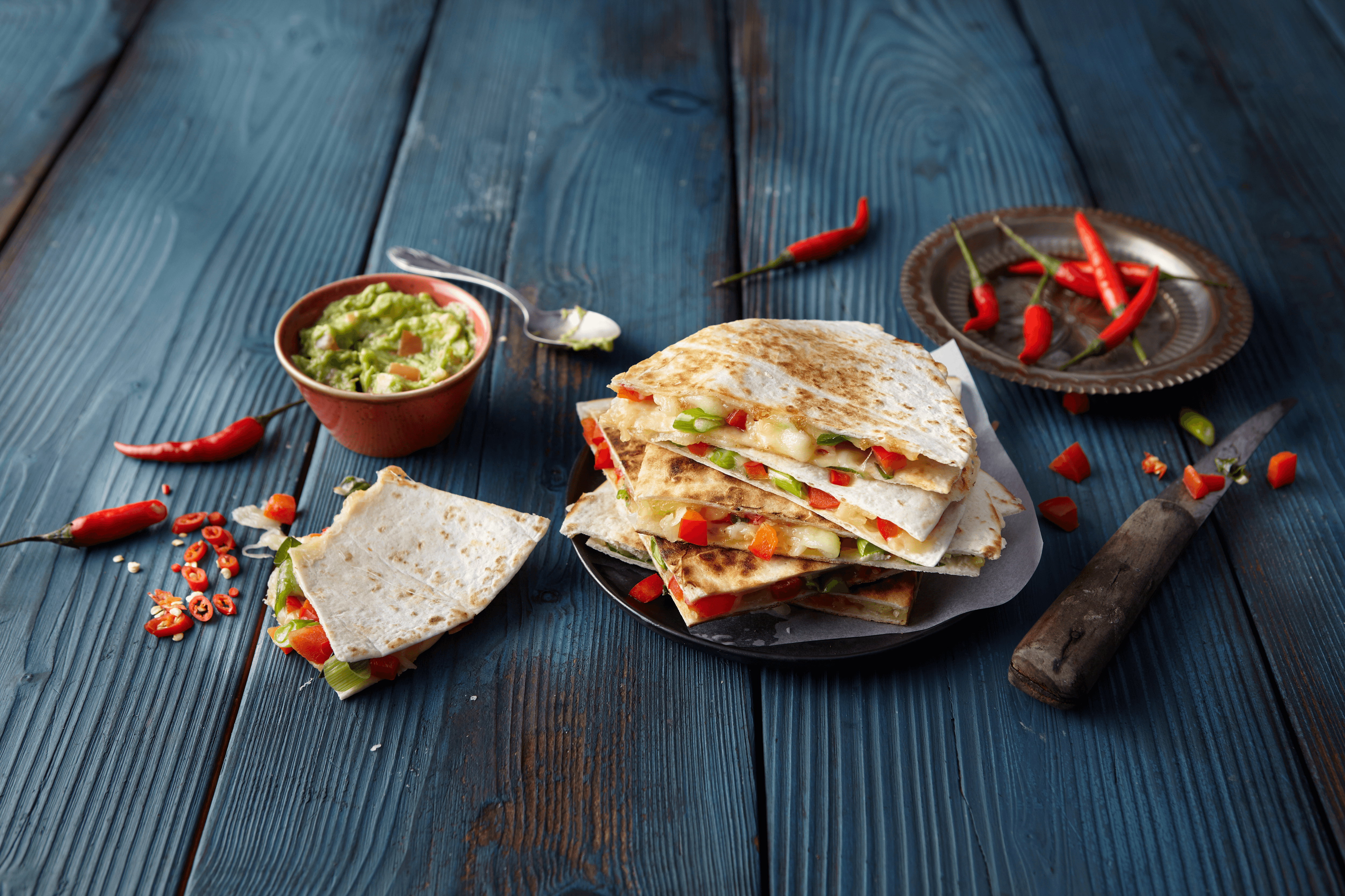 Quesadillas: Tortilla Wraps mit Käse Rezept - REWE.de
