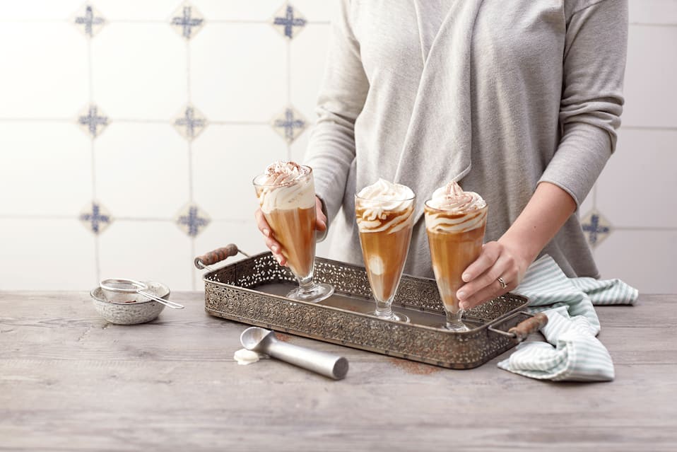 Klassischer Eiskaffee