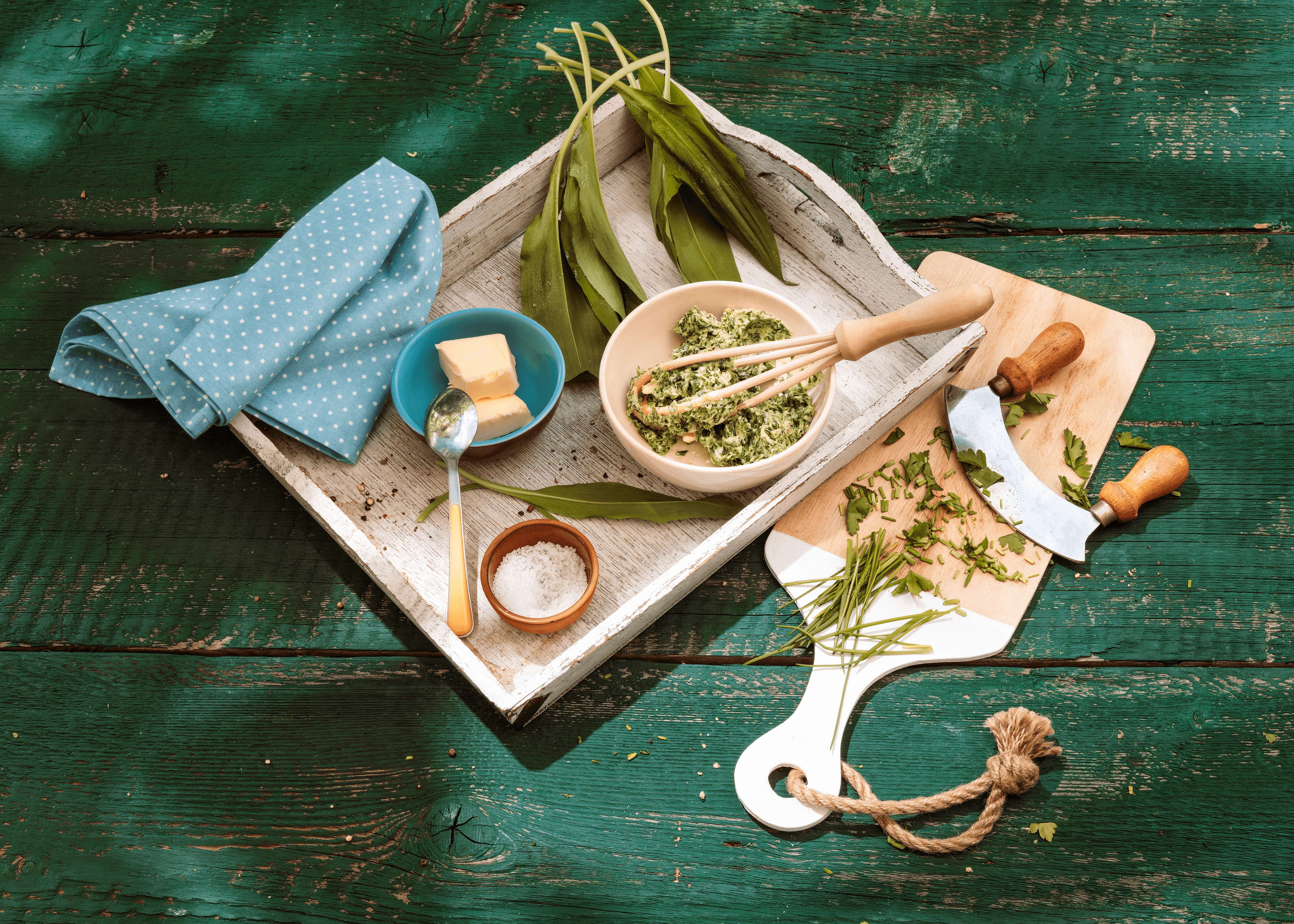 Kräuterbutter mit Bärlauch Rezept - REWE.de