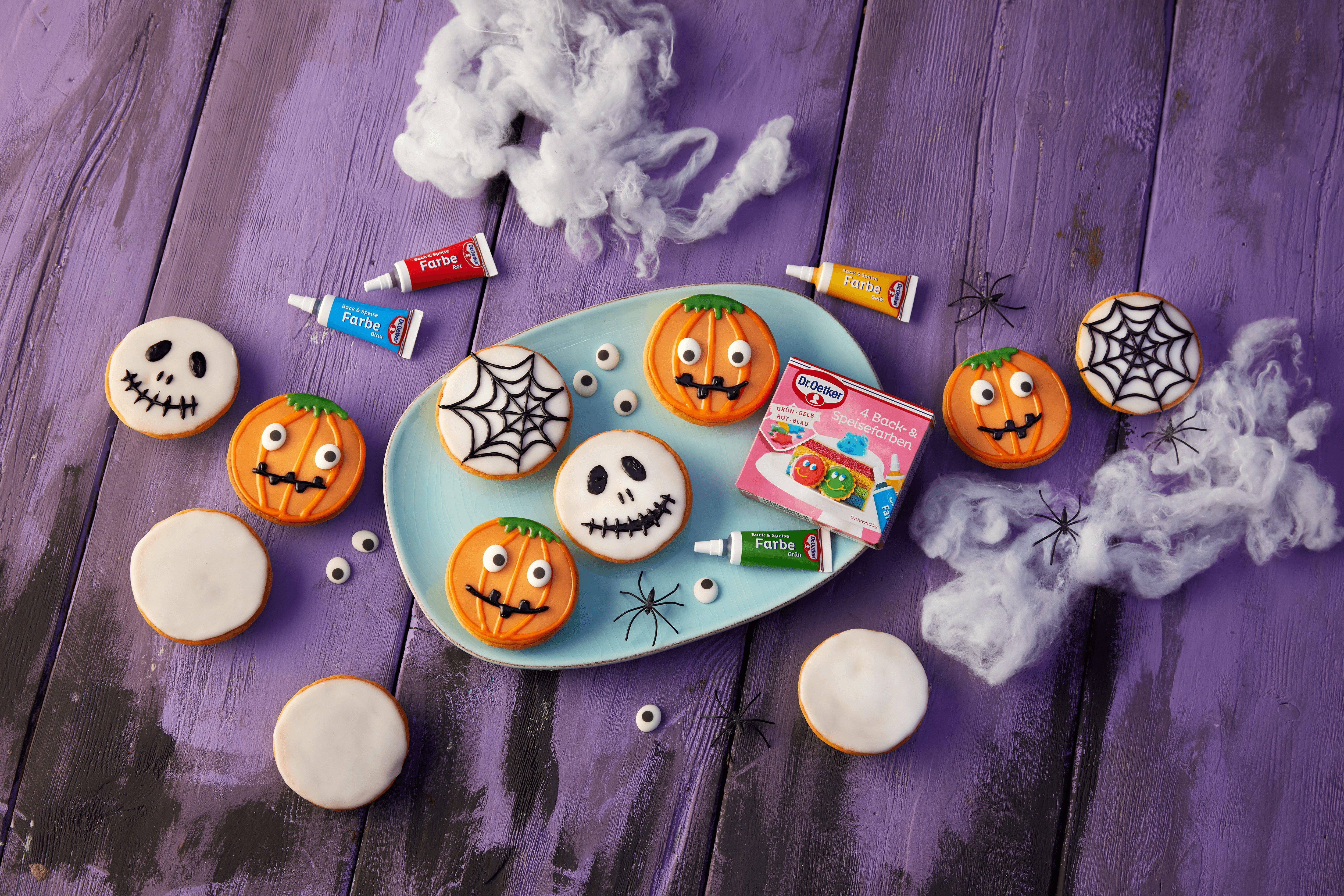 Mini-Amerikaner für Halloween Rezept - REWE.de