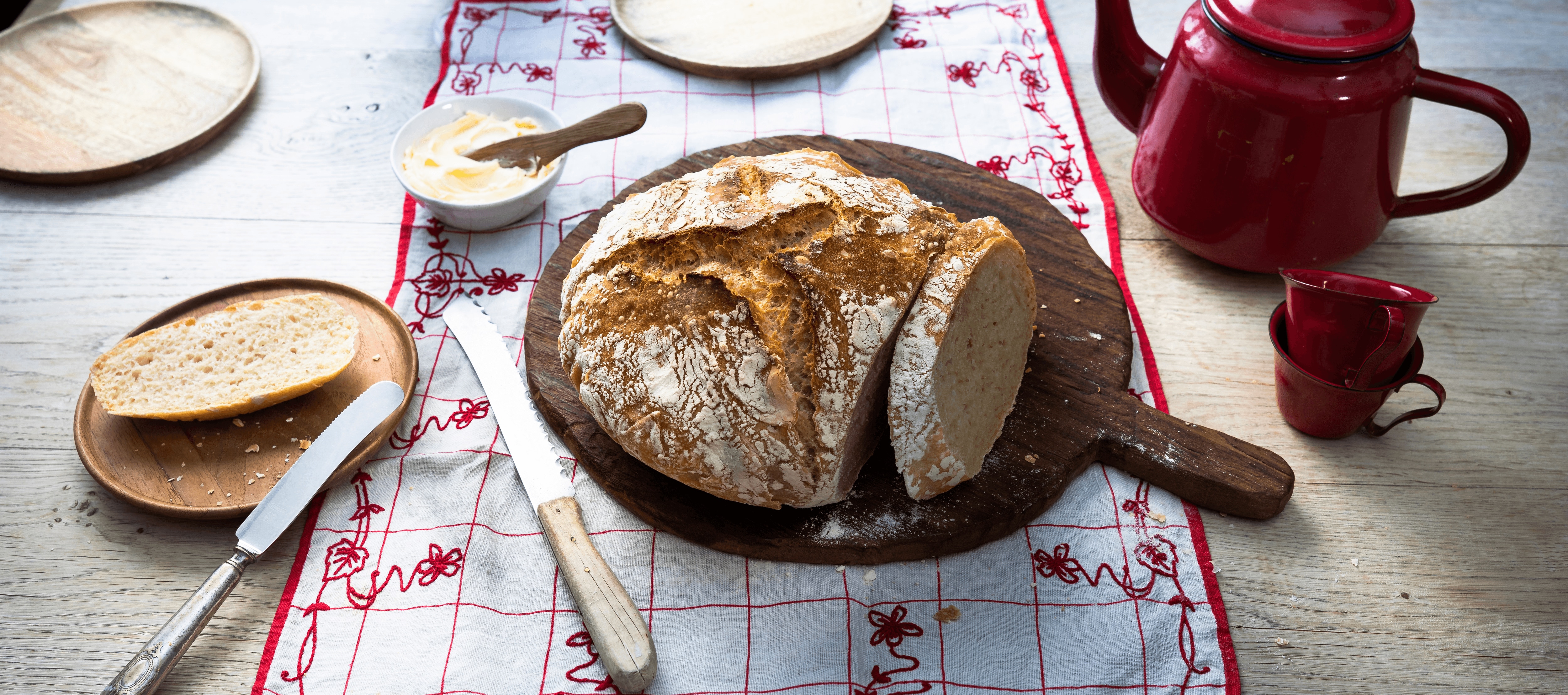 No-knead-bread (Brot ohne kneten)