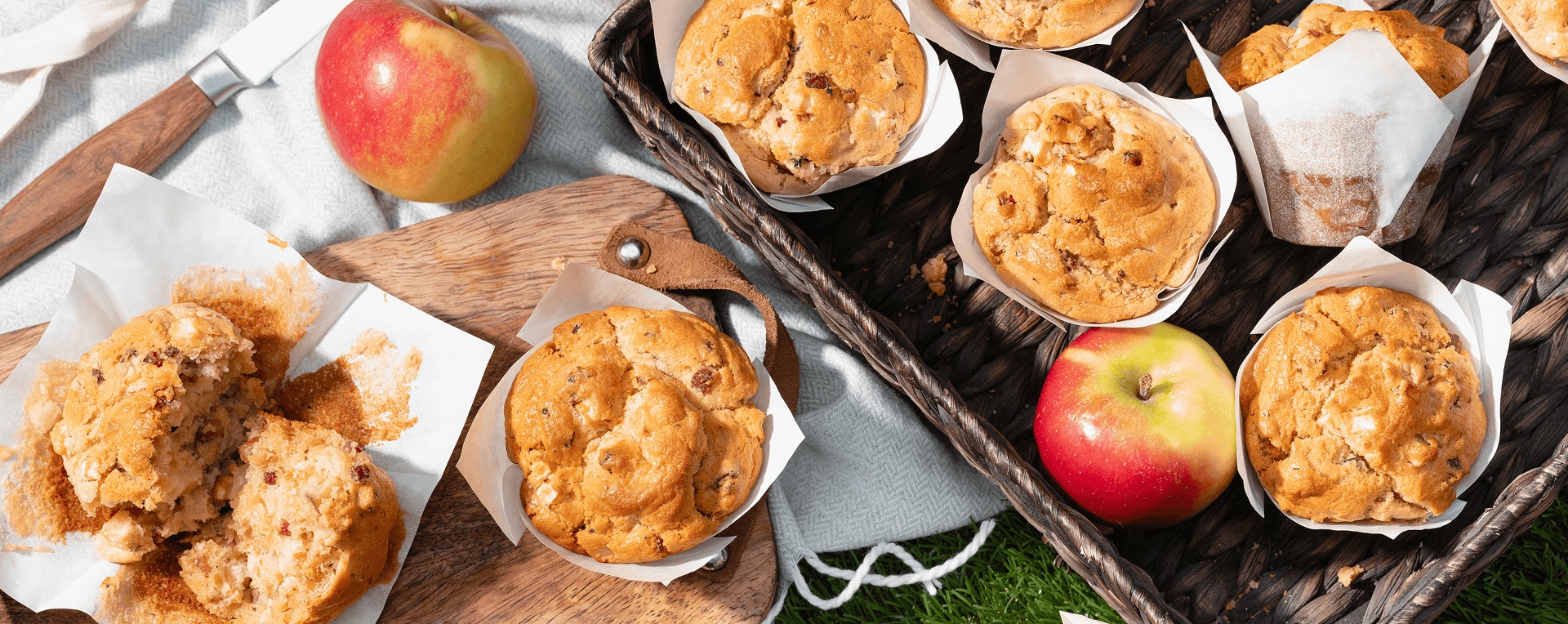 Apfel-Speck Muffins