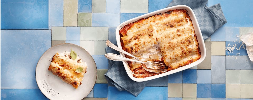 Cannelloni mit Hackfleisch