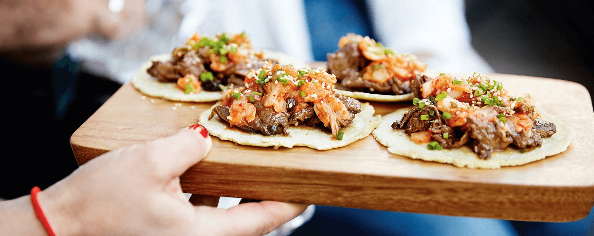 Caiko-Tacos mit koreanischem Bulgogi