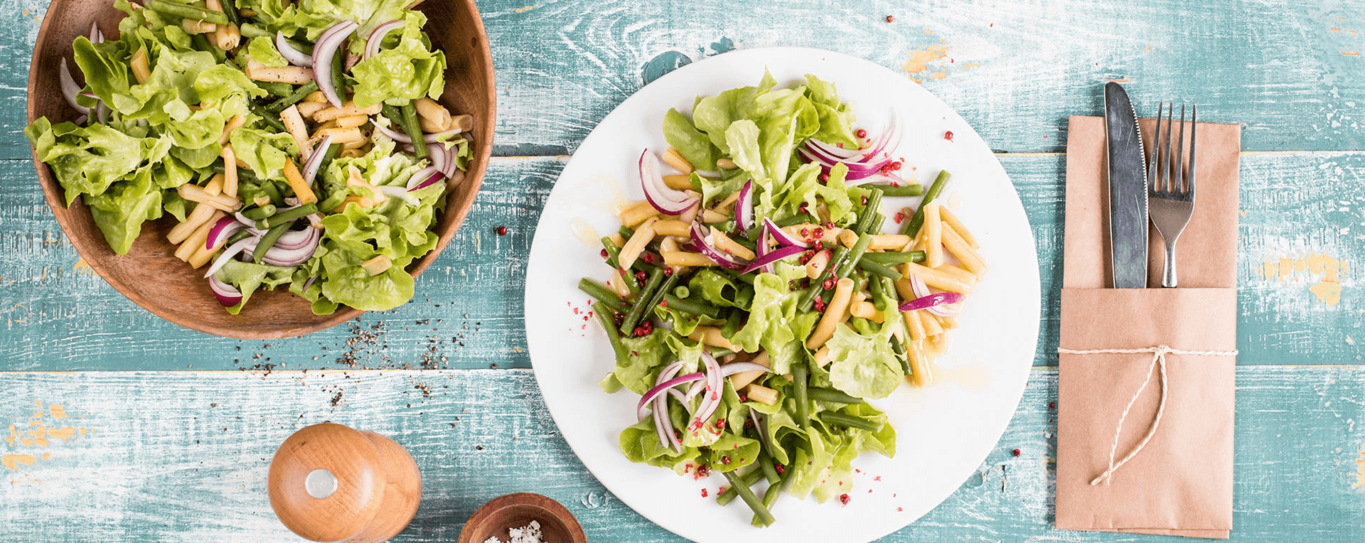 Gartensalat mit Bohnen Rezept - REWE.de