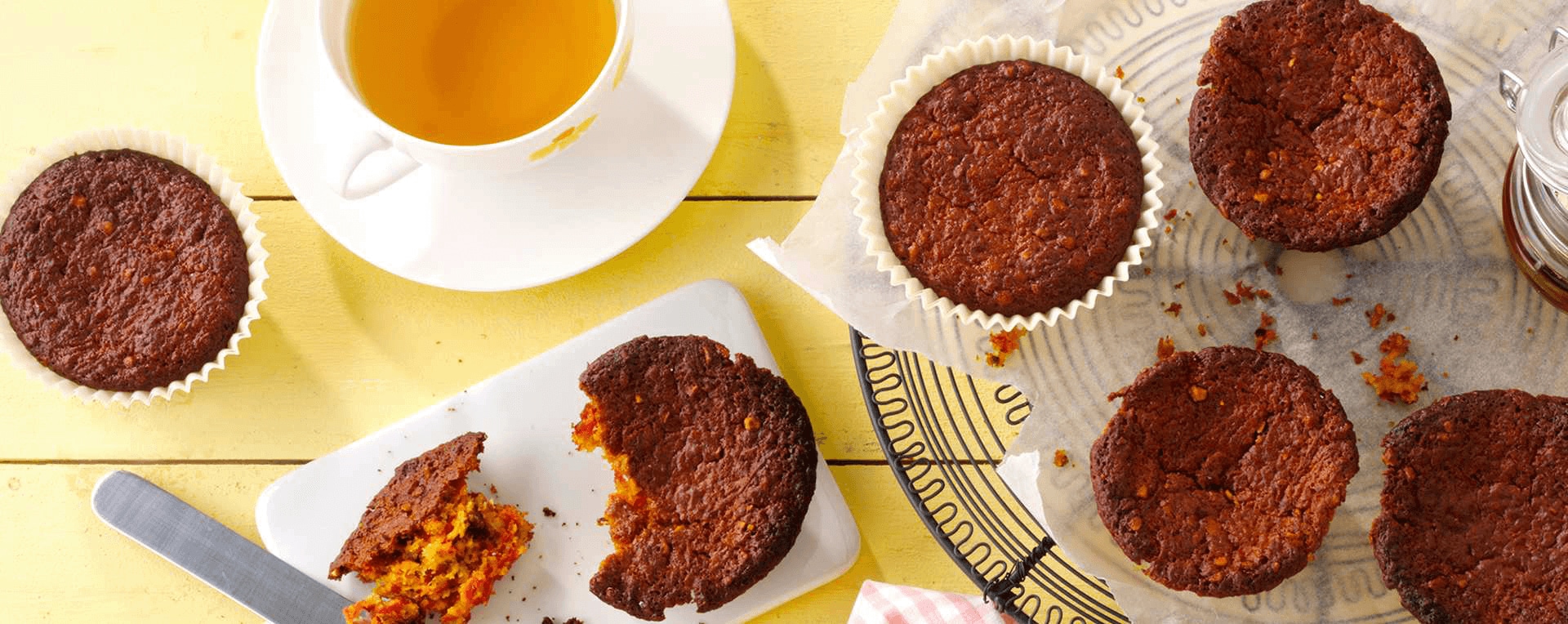 Frühstücks-Muffins mit Walnüssen und Roter Bete Rezept - REWE.de