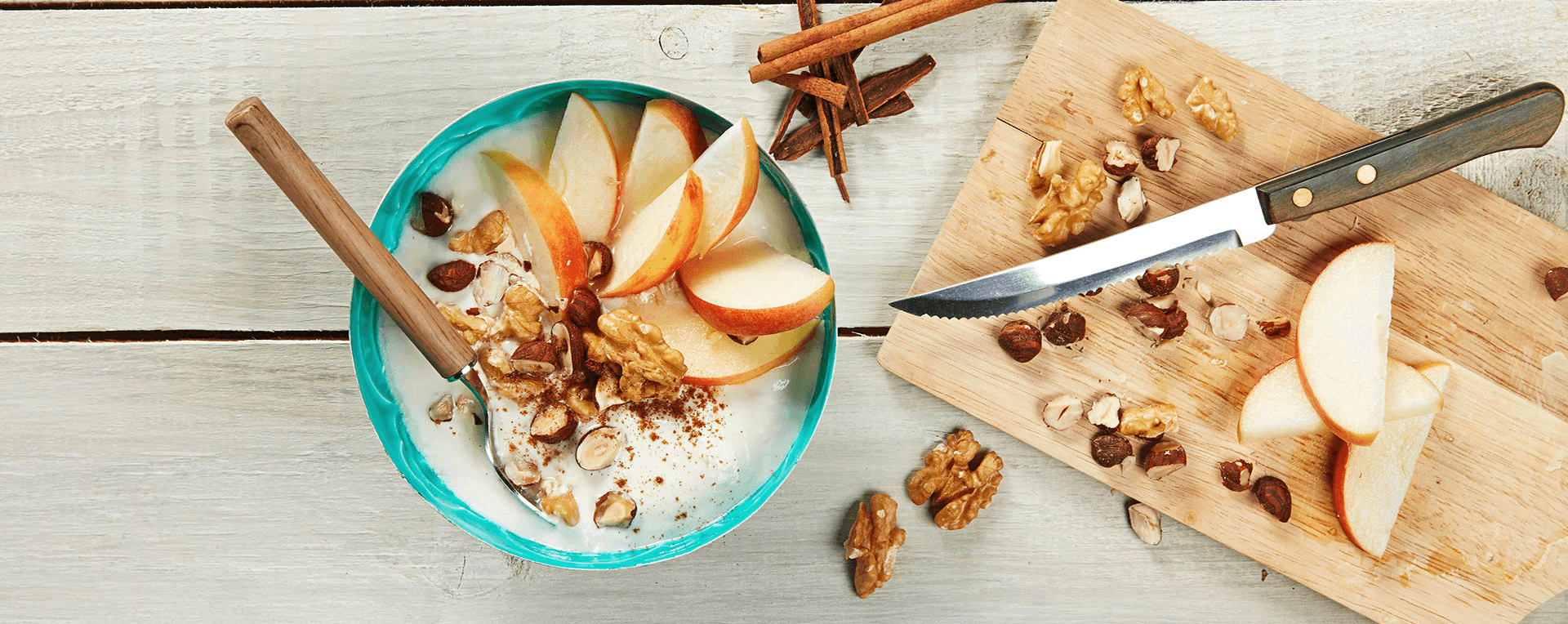 Müsli mit Nüssen und Äpfeln Rezept - REWE.de