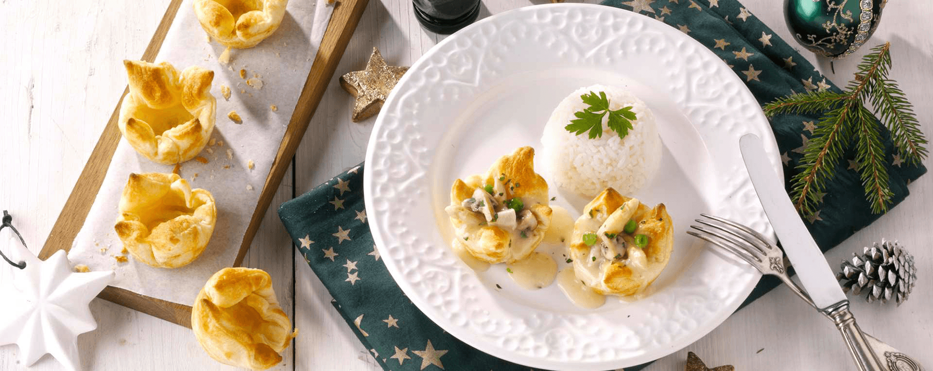 Königinpasteten mit Ragout fin Rezept - REWE.de