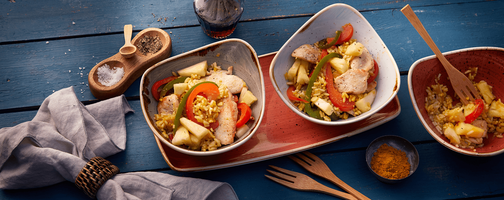 Reissalat mit Curry, Ananas und Hähnchen Rezept - REWE.de