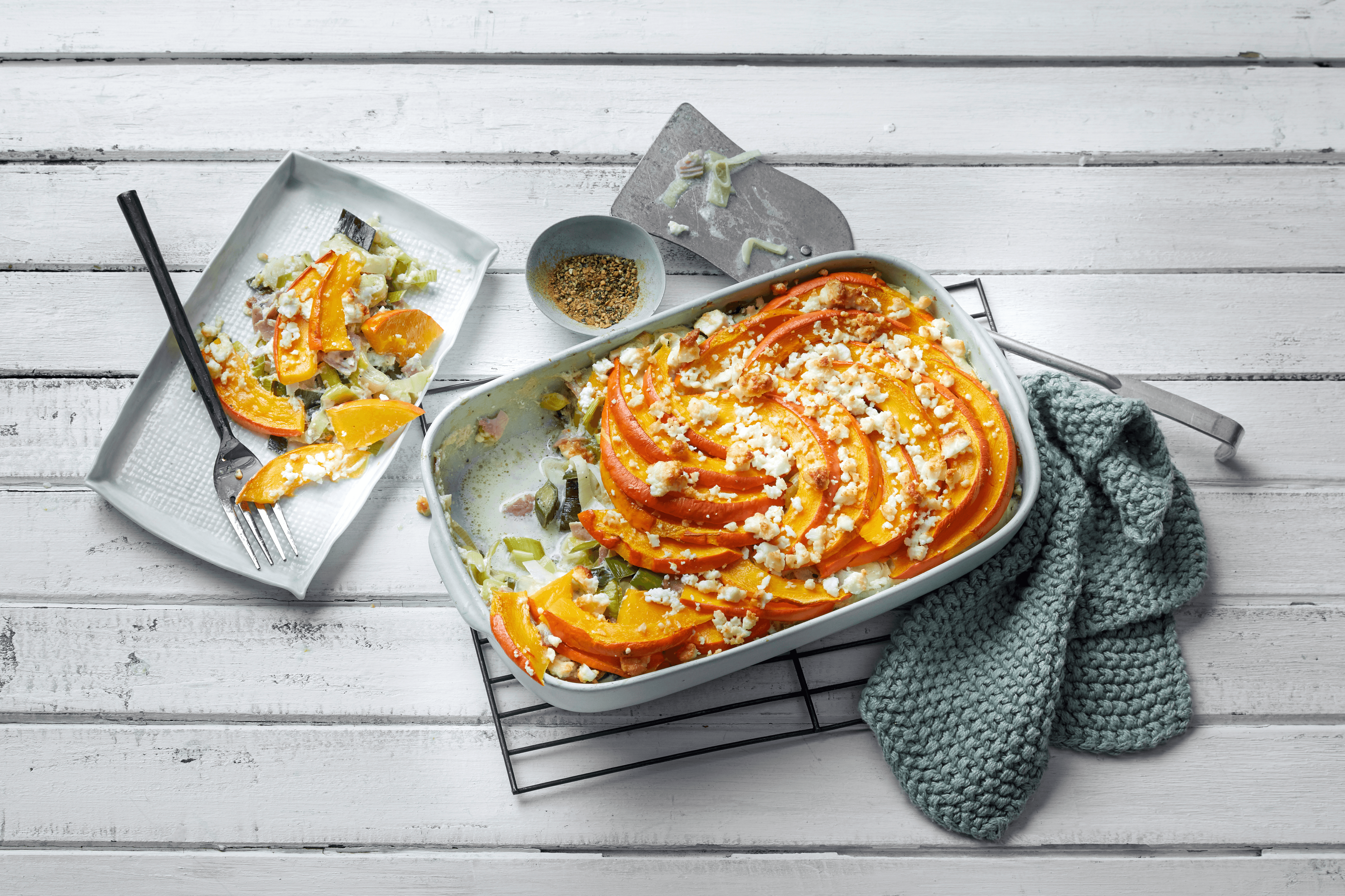 Lauchgratin mit Schinken und Käse Rezept - REWE.de