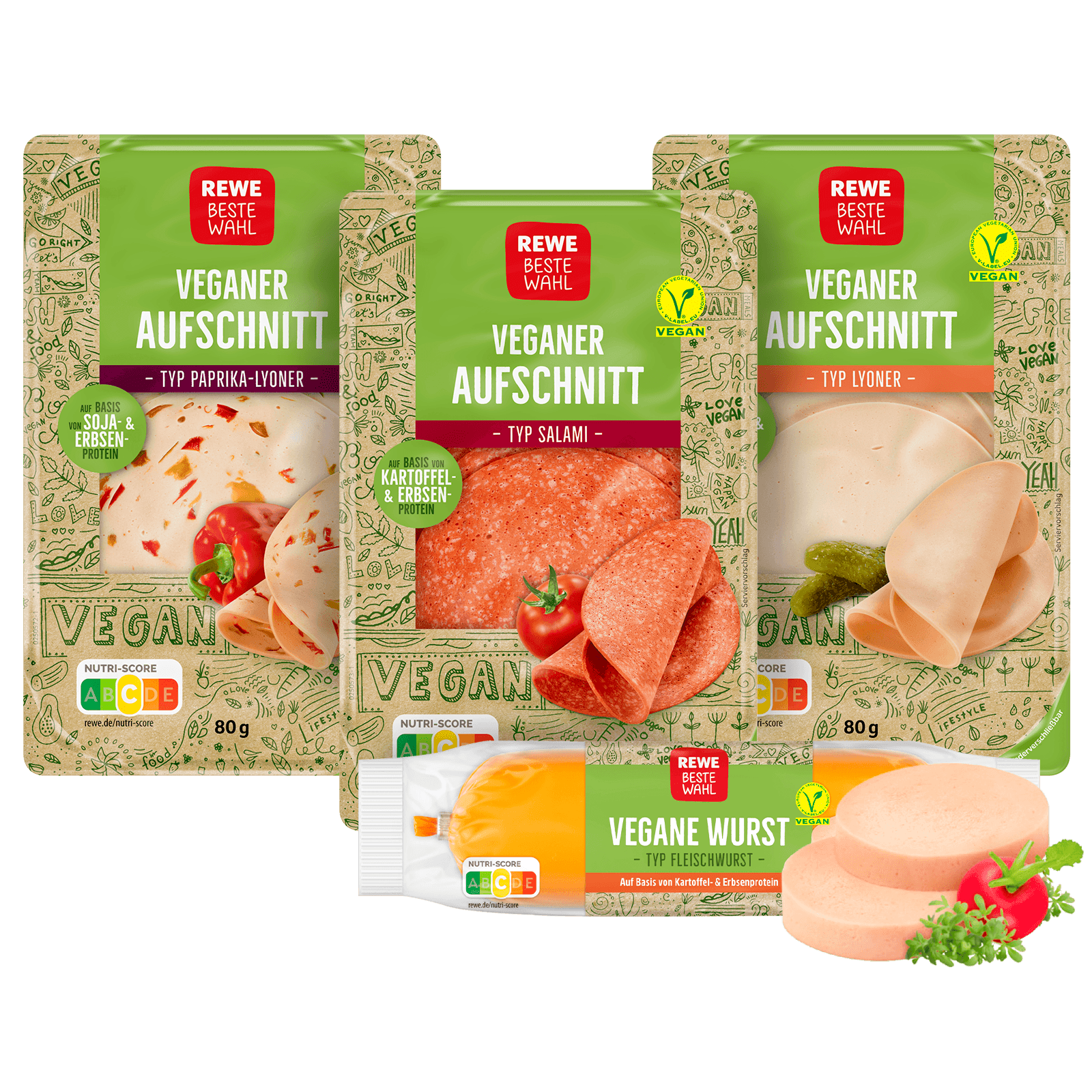 Vegane Vielfalt Mit REWE Beste Wahl