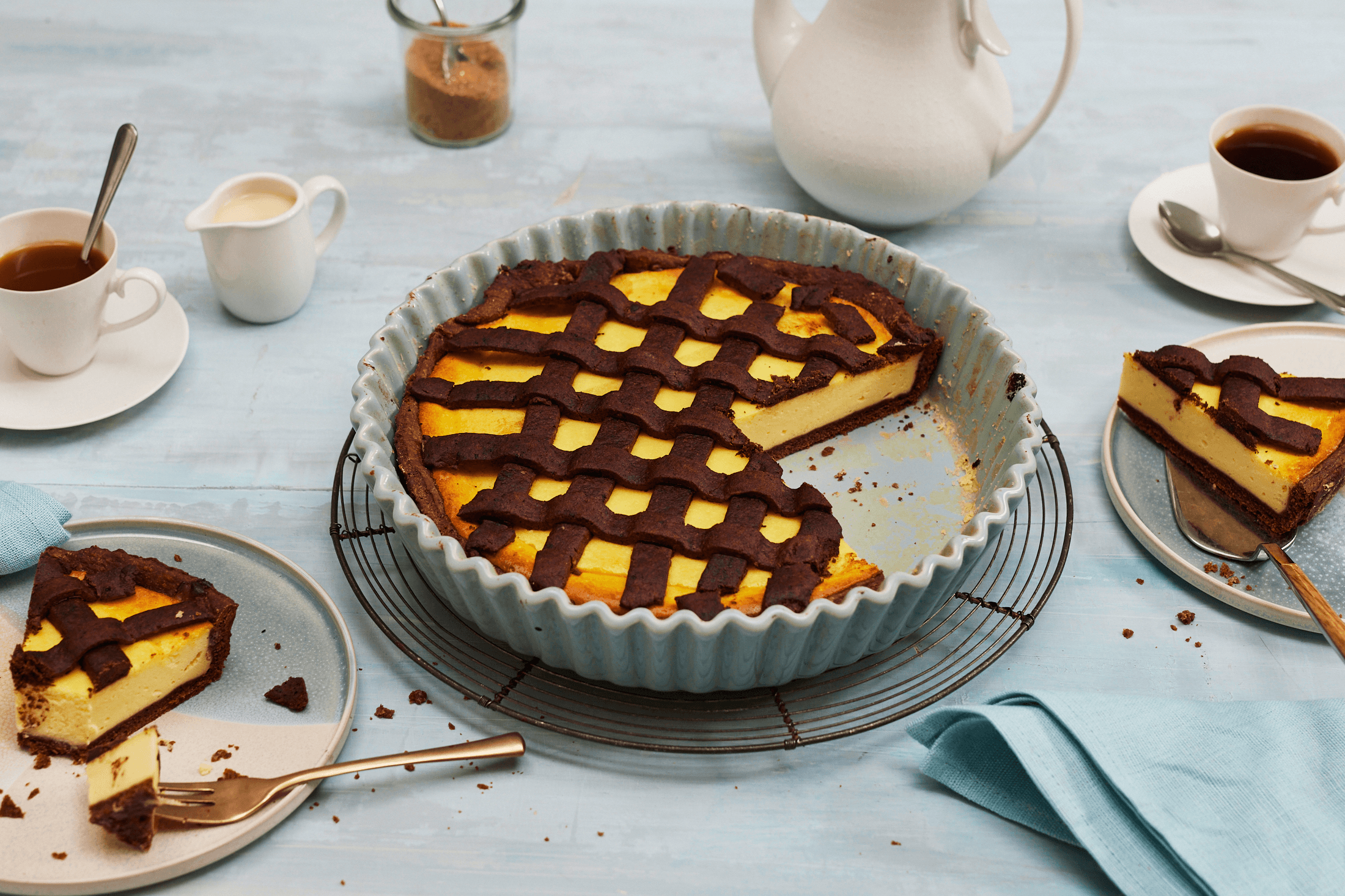 Quark-Pudding-Kuchen Rezept - REWE.de