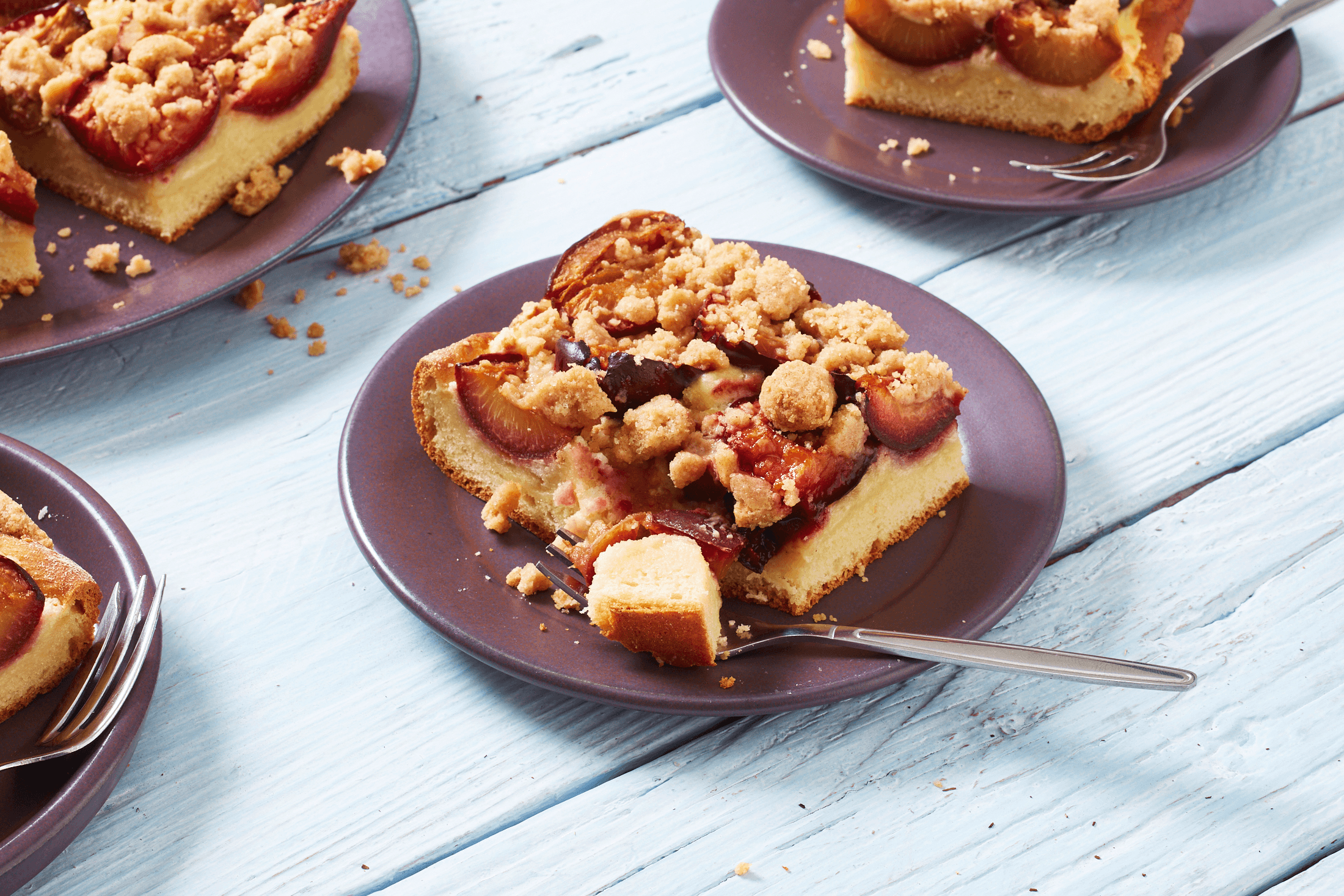 Zwetschgenkuchen mit Pudding Rezept - REWE.de