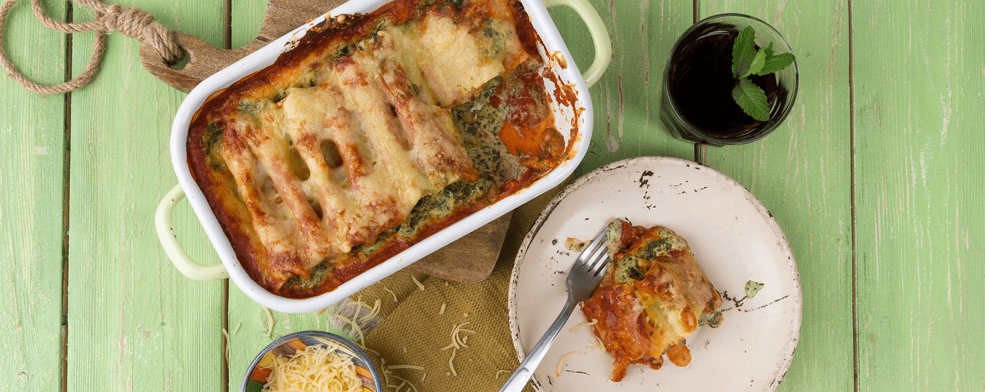 Cannelloni mit Frischkäse und Spinat Rezept - REWE.de