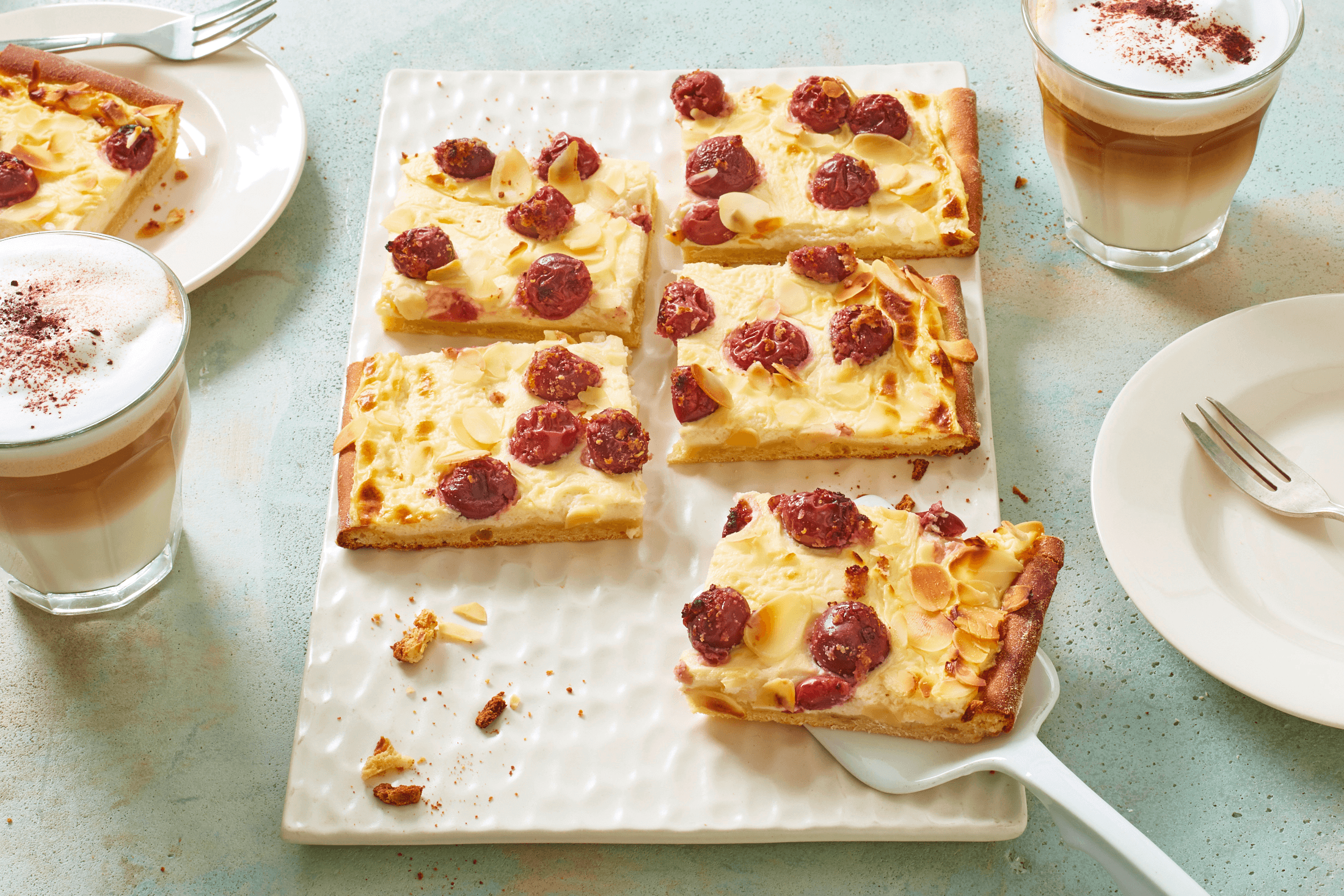 Kirschkuchen mit Pudding Rezept - REWE.de