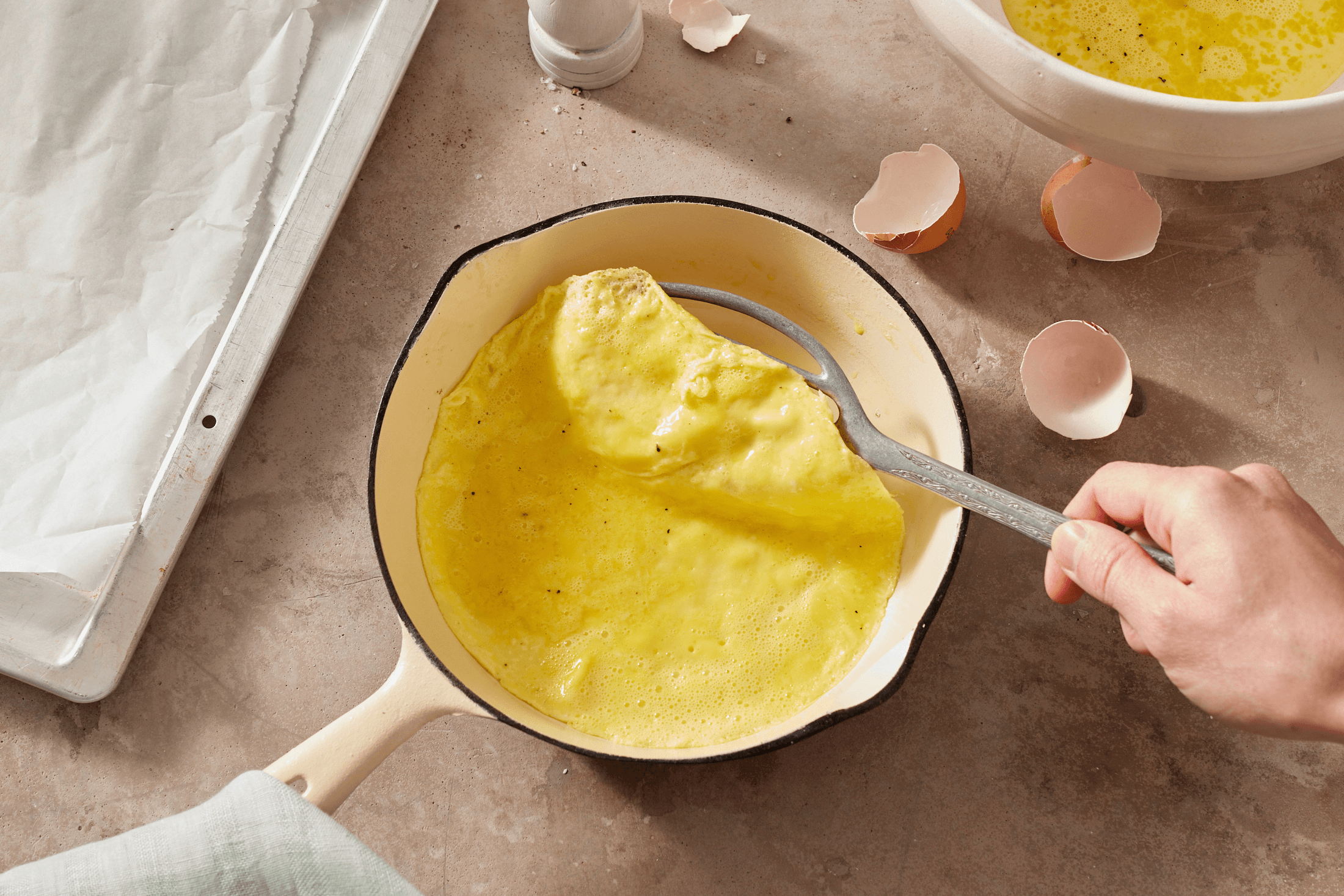 Omelette - Grundrezept Rezept - REWE.de