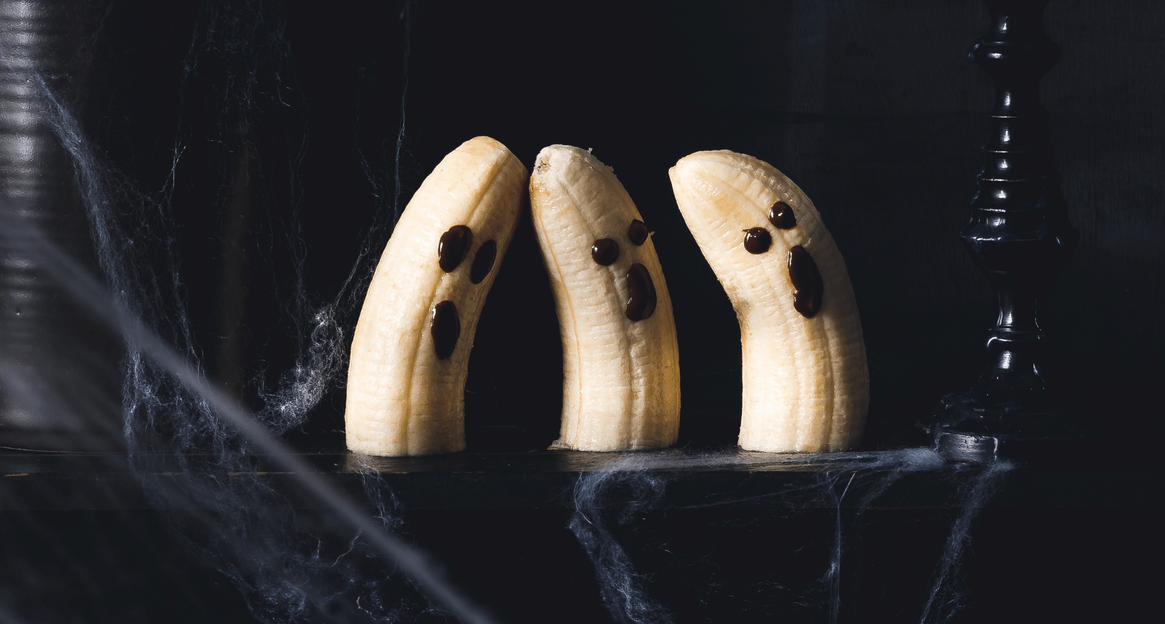 Schaurige Bananen-Geister