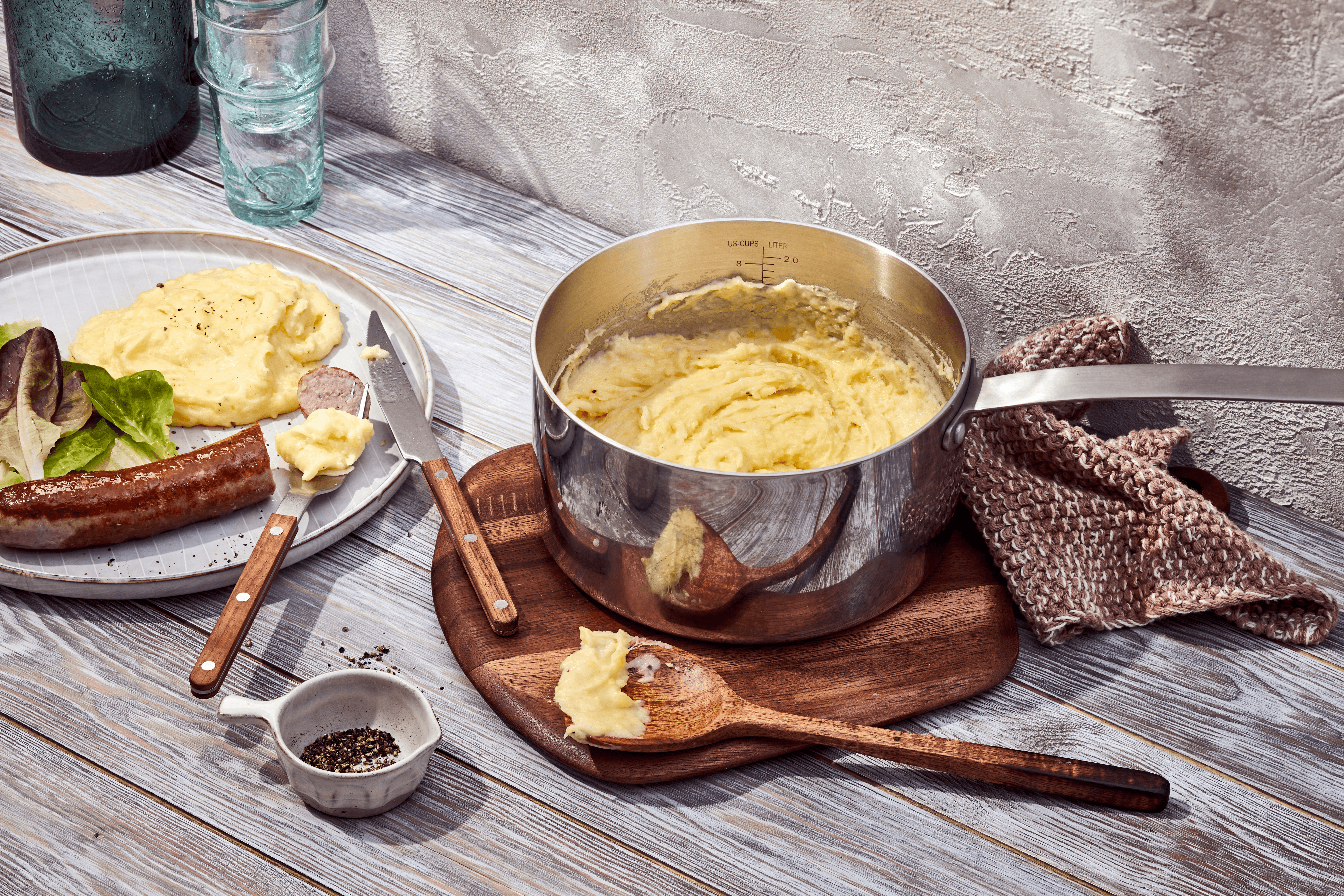 Aligot – Kartoffel-Käse-Püree Rezept - REWE.de