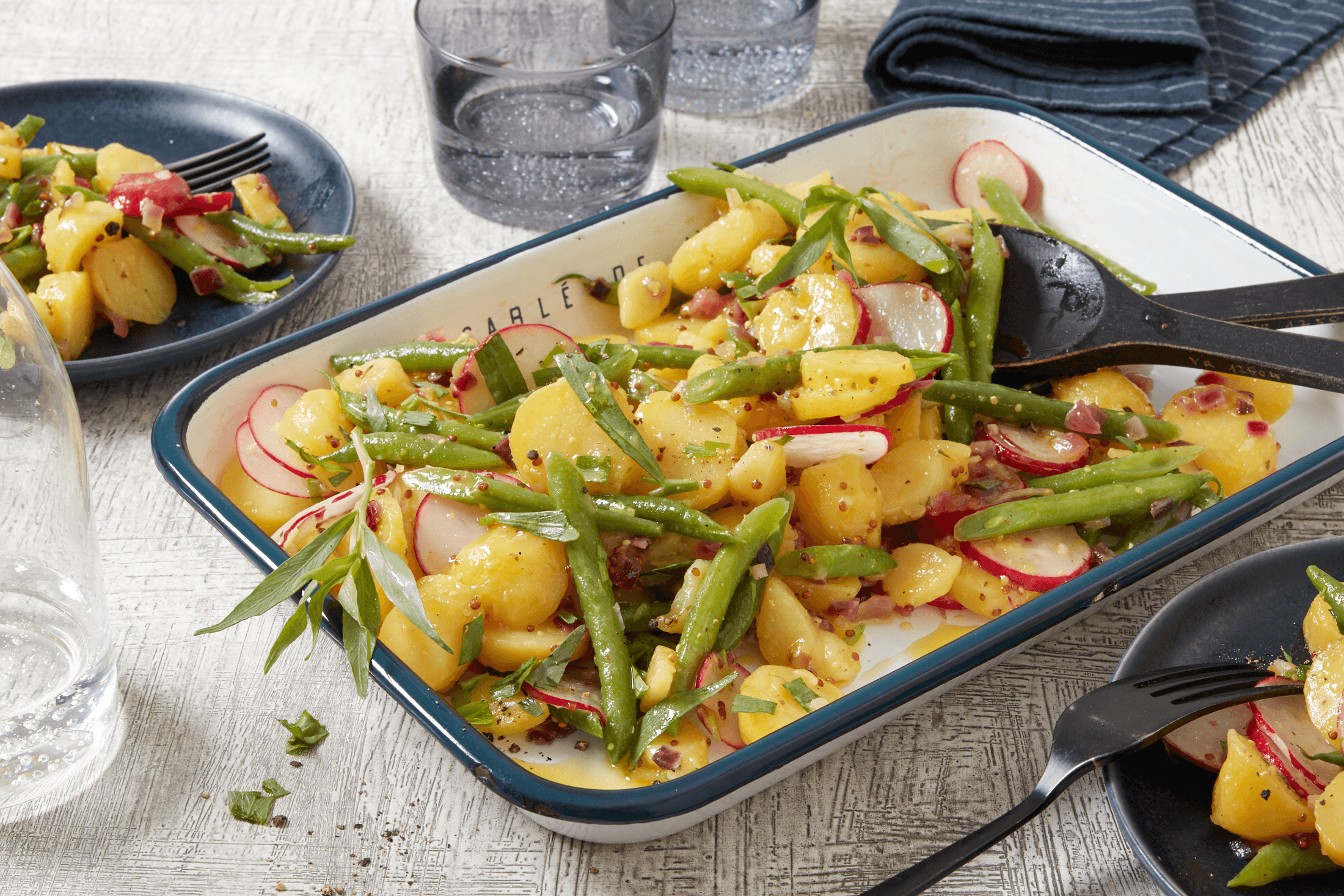 Bunter Kartoffelsalat französischer Art Rezept - REWE.de