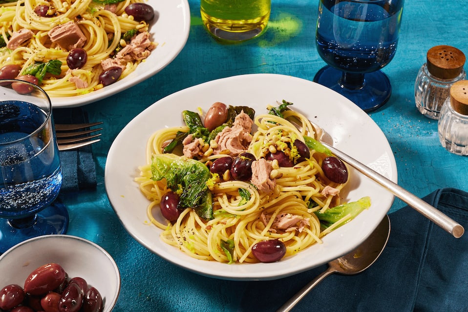 Spaghetti mit Thunfisch