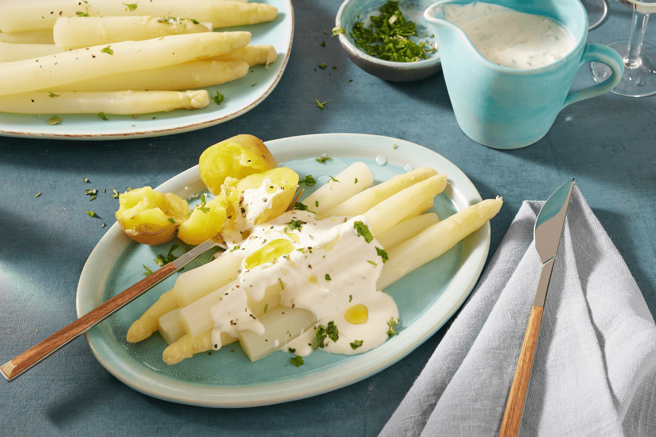 Spargel aus dem Bratschlauch Rezept - REWE.de