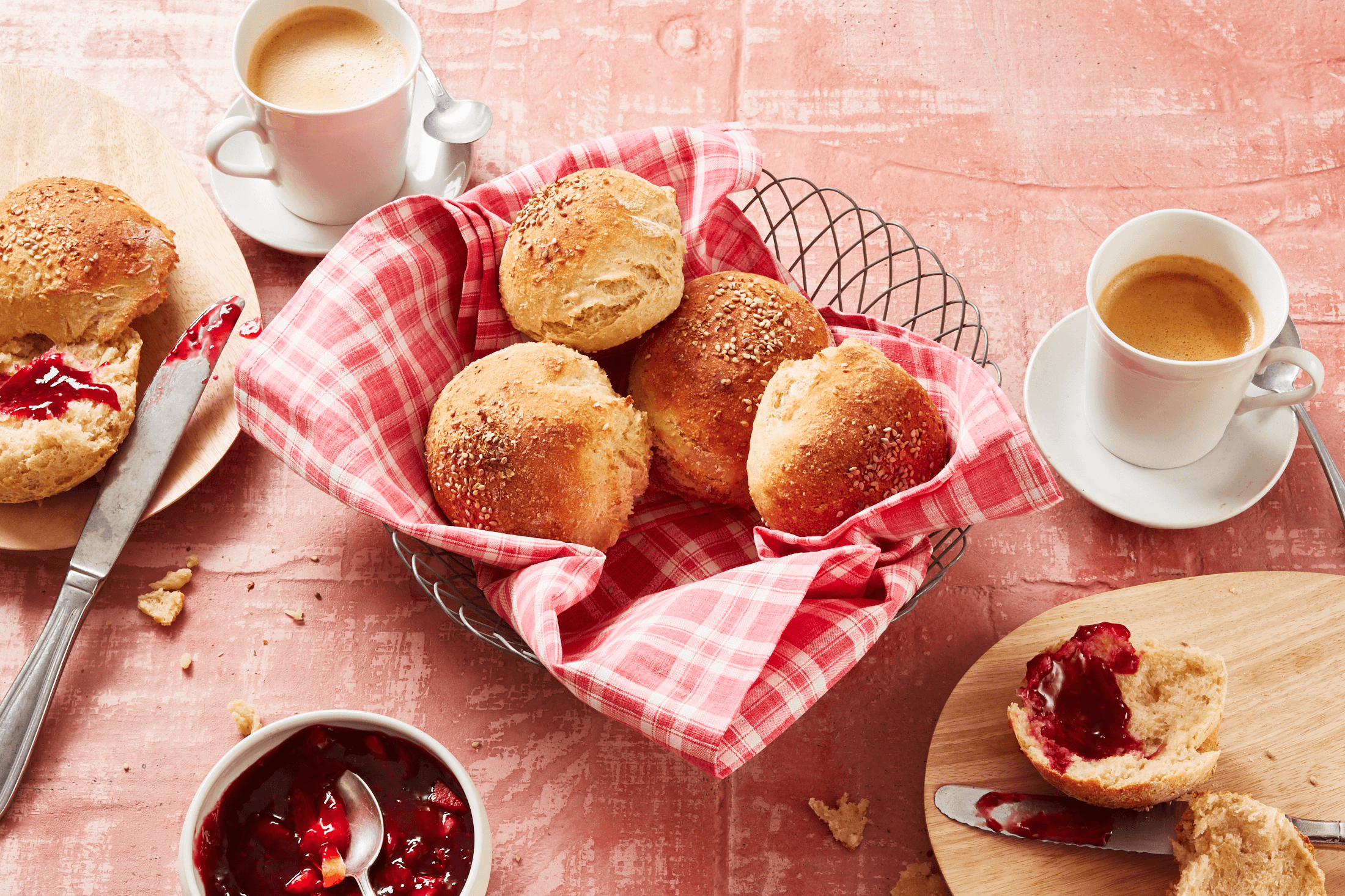 Brötchen mit Weizenkleie Rezept - REWE.de