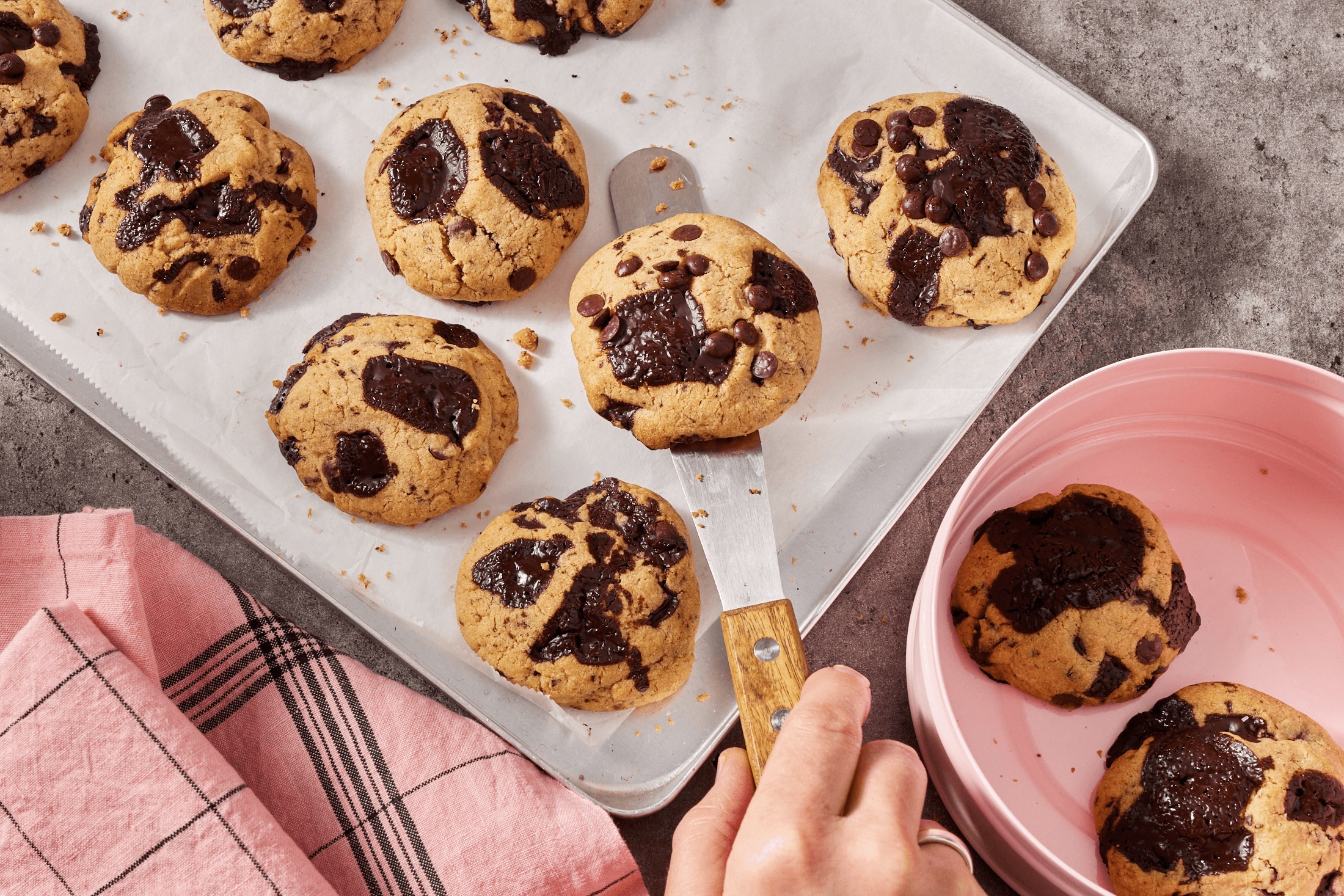 Chocolate Chip Cookies mit Erdnussmus Rezept - REWE.de