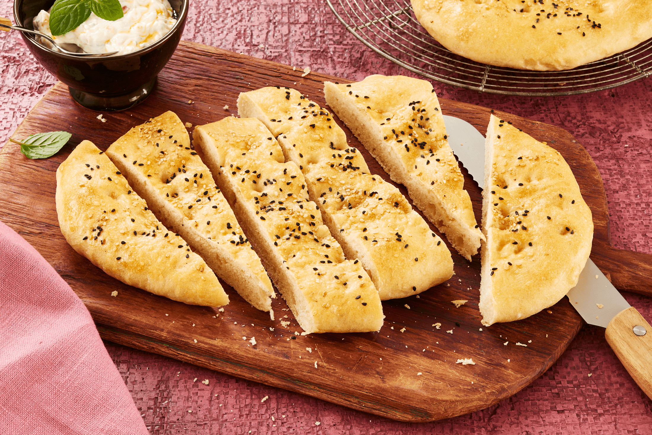 Fladenbrot mit Schwarzkümmel Rezept - REWE.de