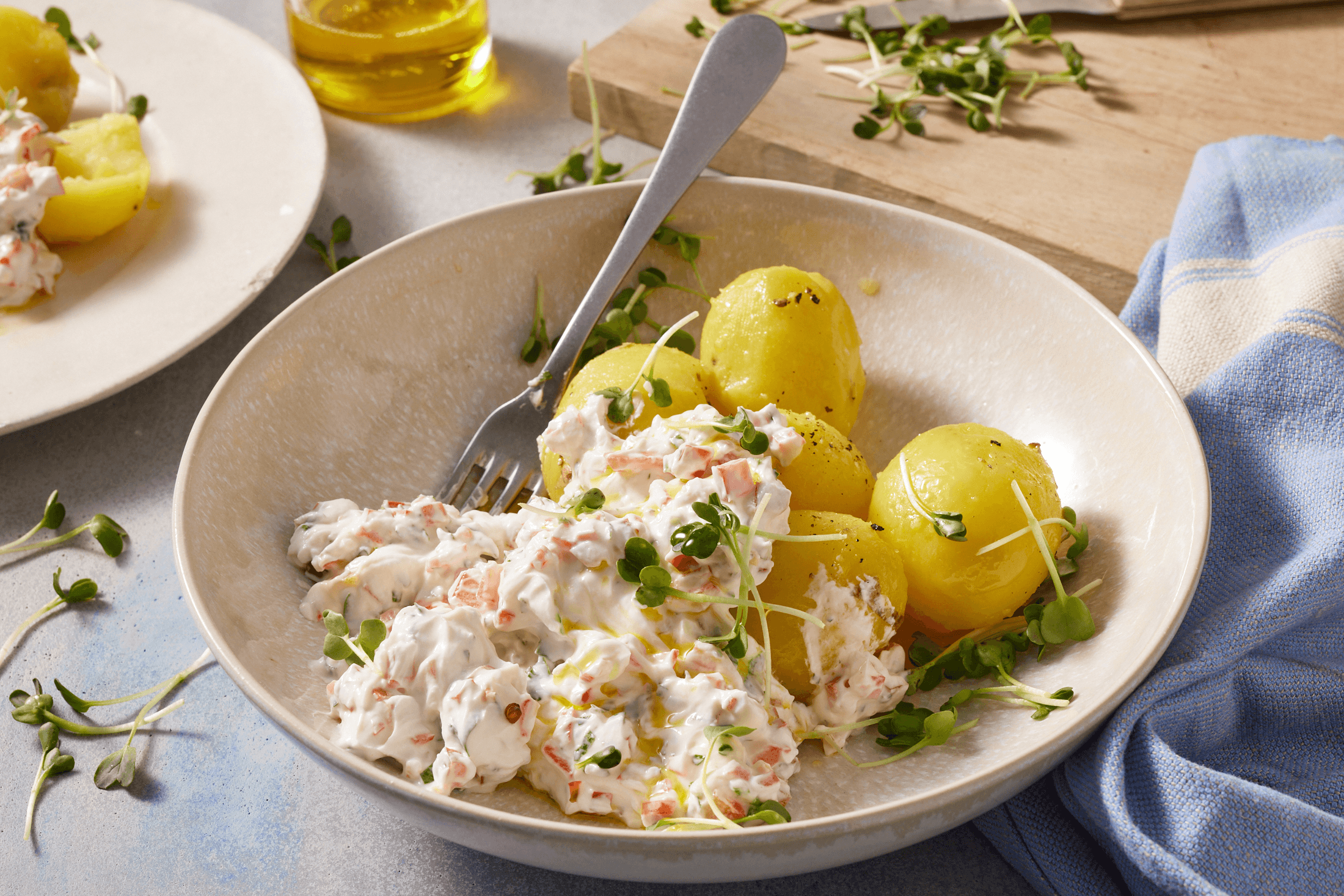 Paprika-Quark mit Leinöl Rezept - REWE.de