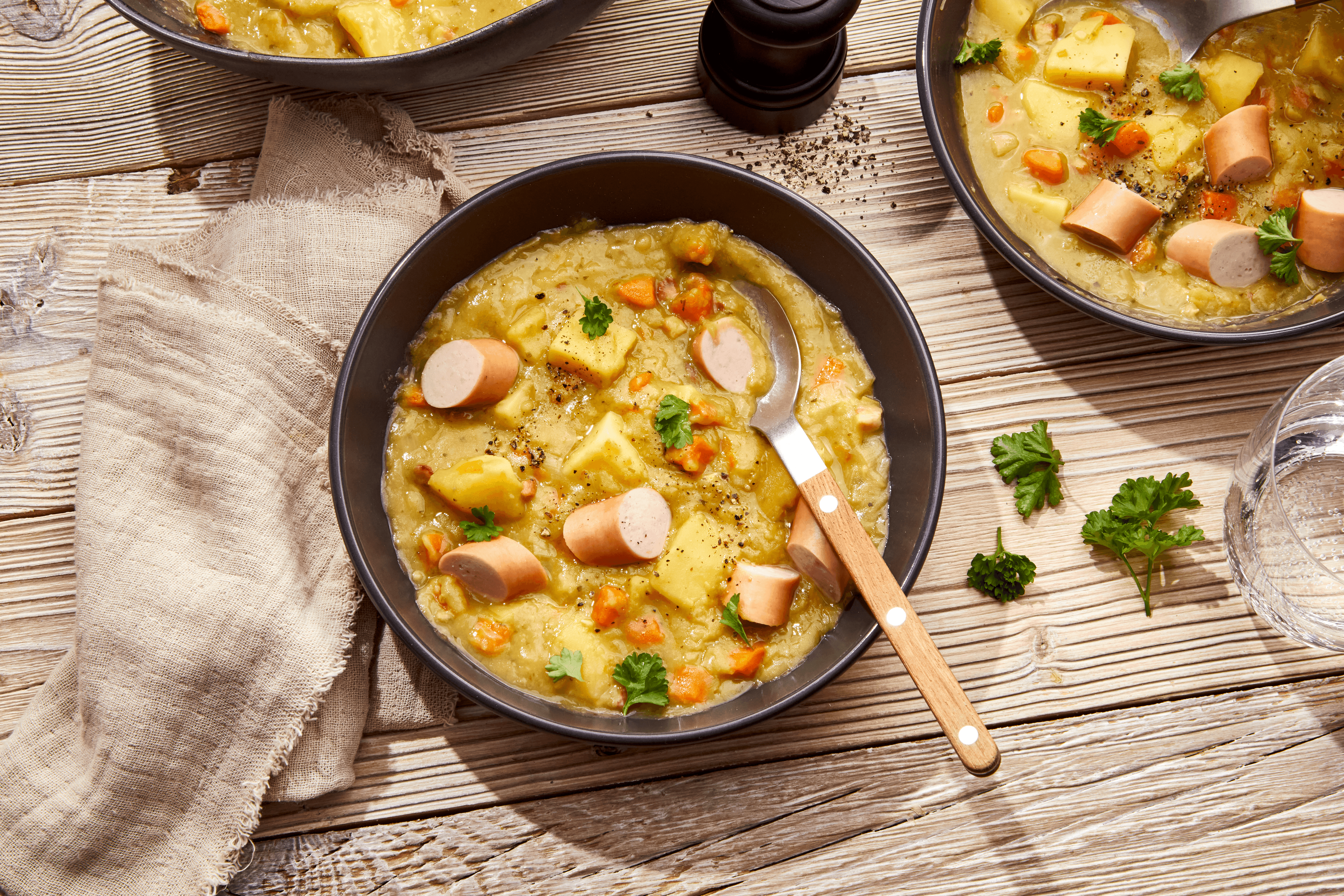 Erbsensuppe im Schnellkochtopf Rezept - REWE.de