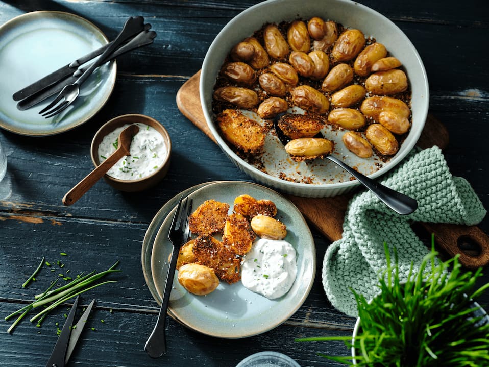 Parmesan Crusted Potatoes