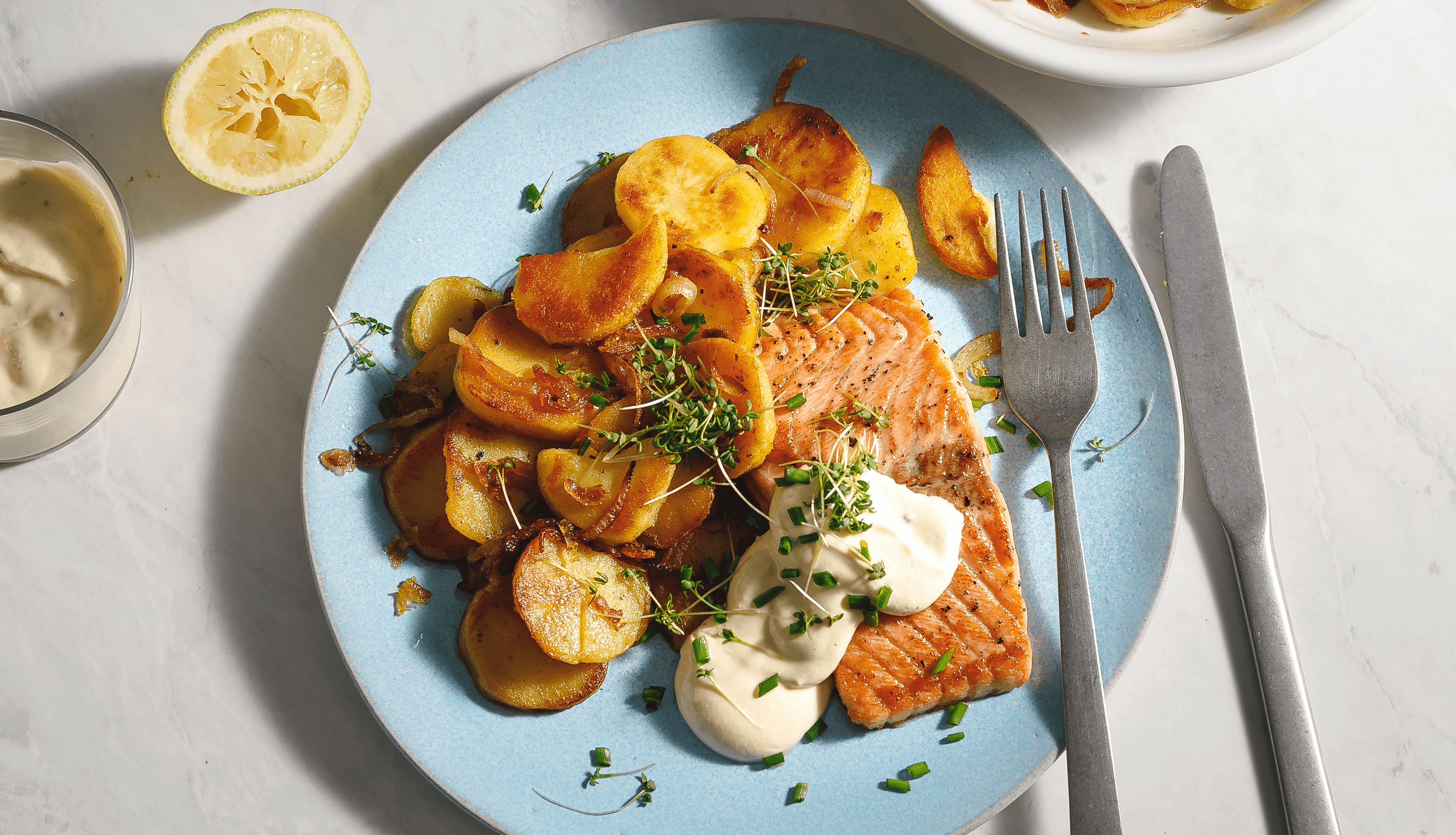 Bratkartoffeln Mit Lachs Rezept - REWE.de