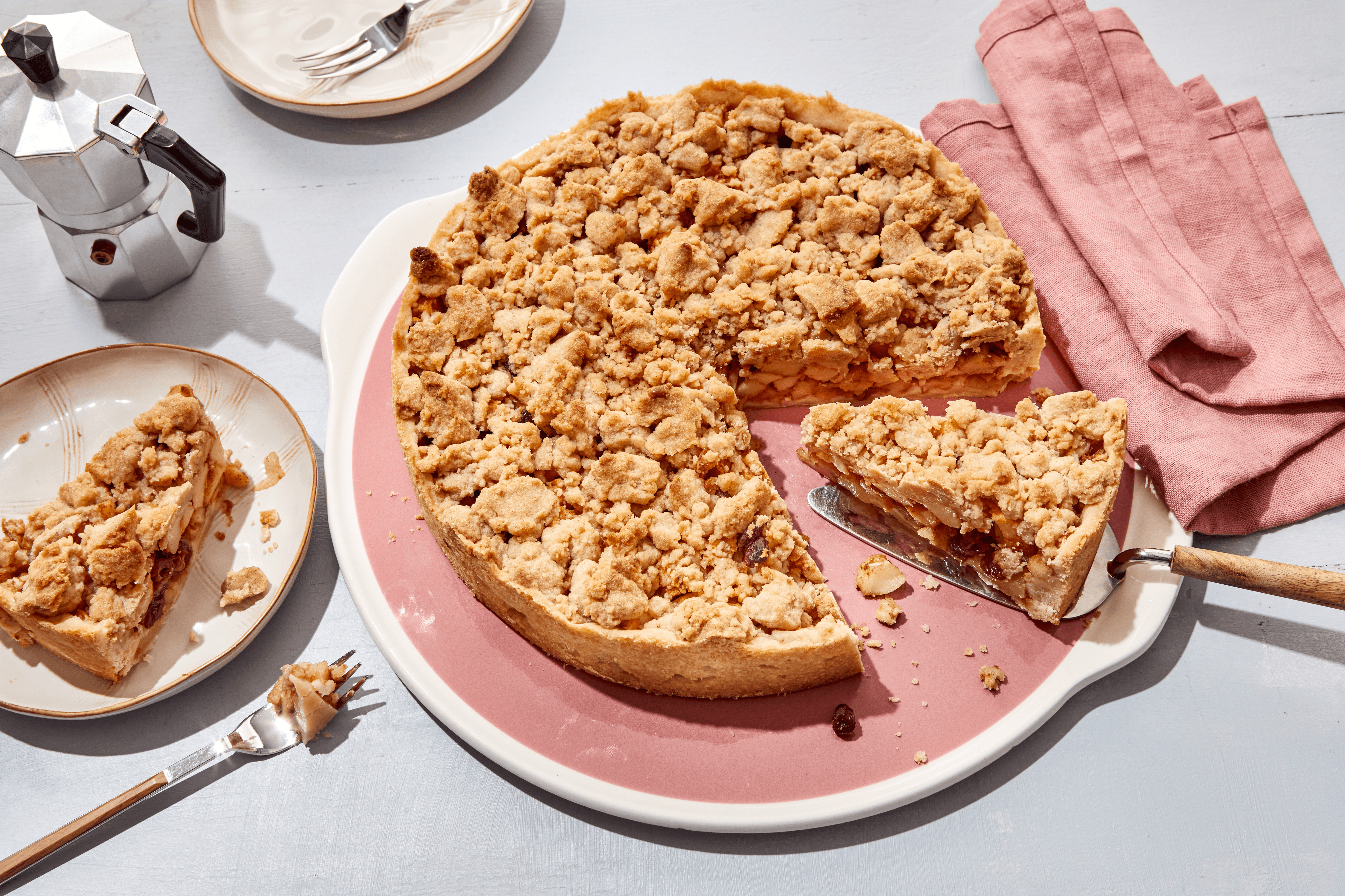 Veganer Apfel-Streuselkuchen Rezept - REWE.de