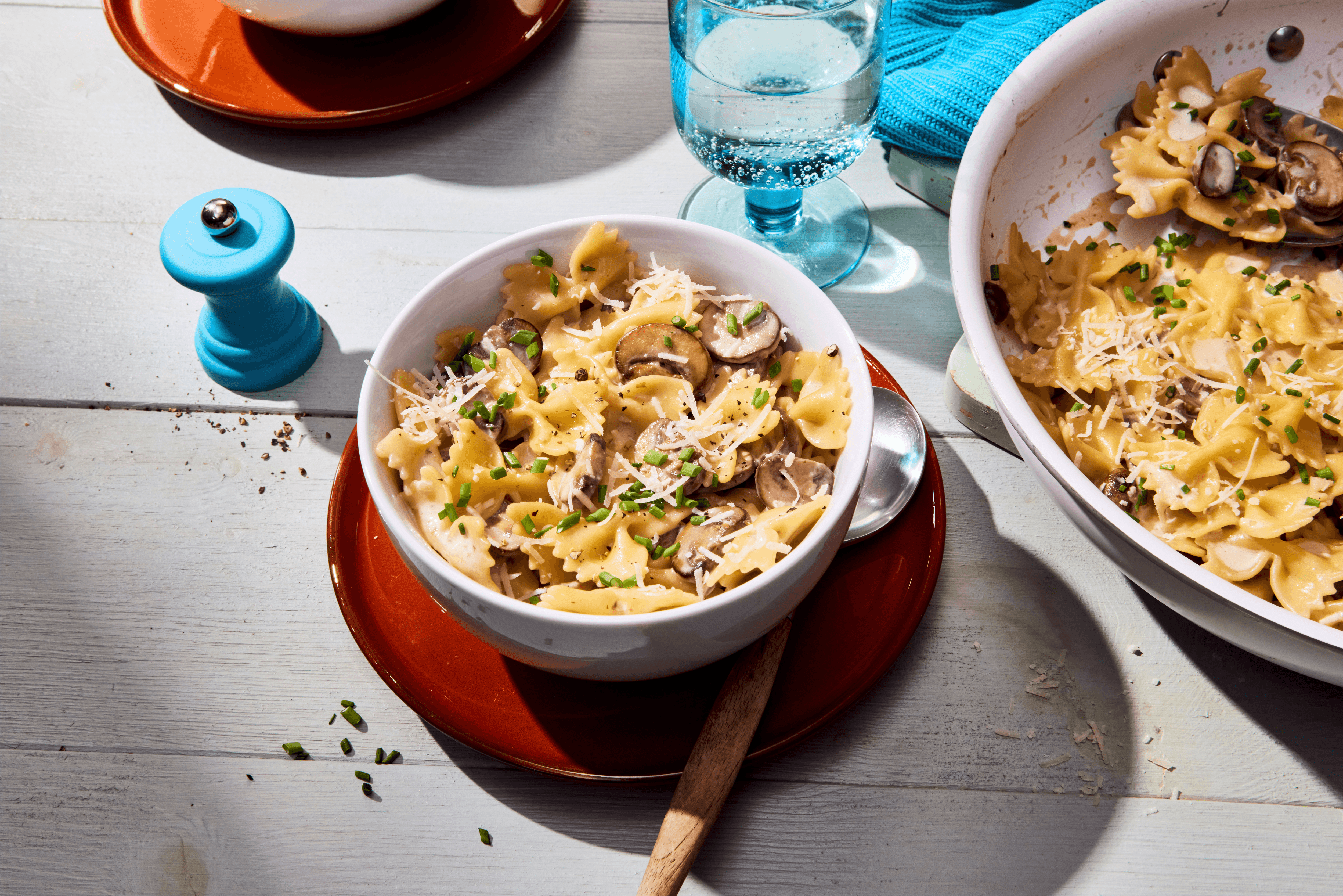 Pilz-Farfalle Rezept - REWE.de