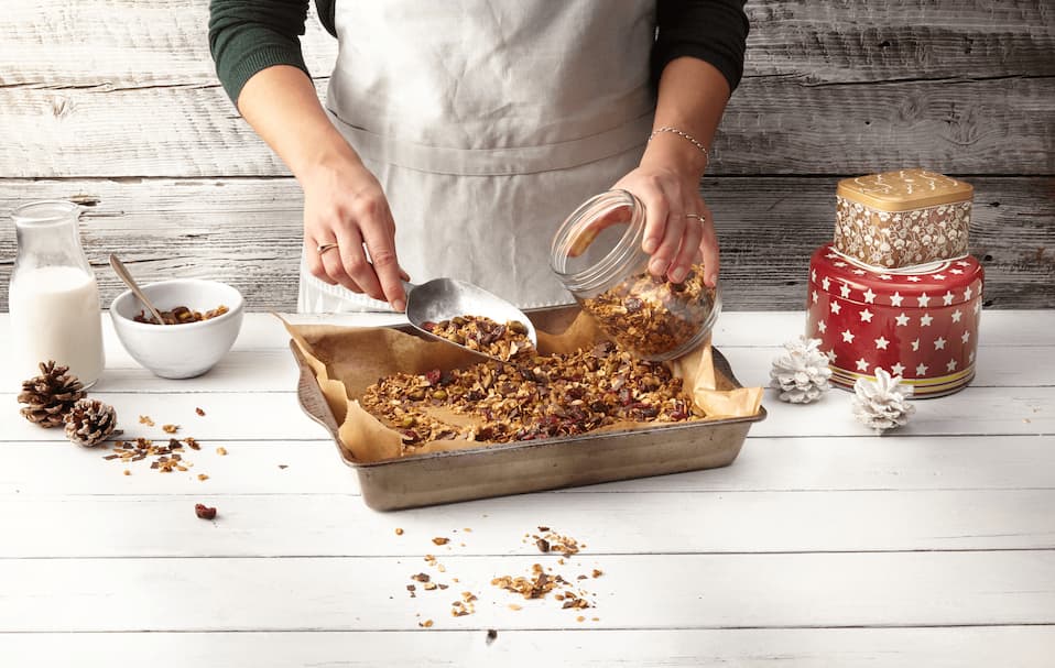 Weihnachtliches Granola