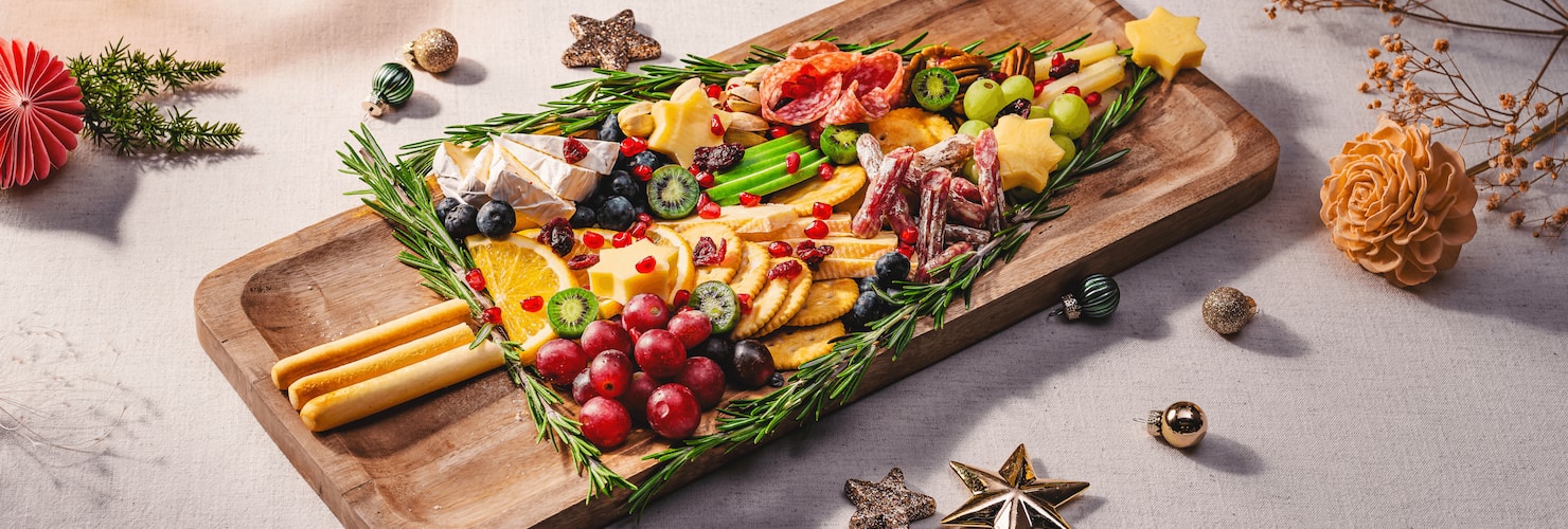 Weihnachtsbaum Charcuterie Board Rezept REWE.de